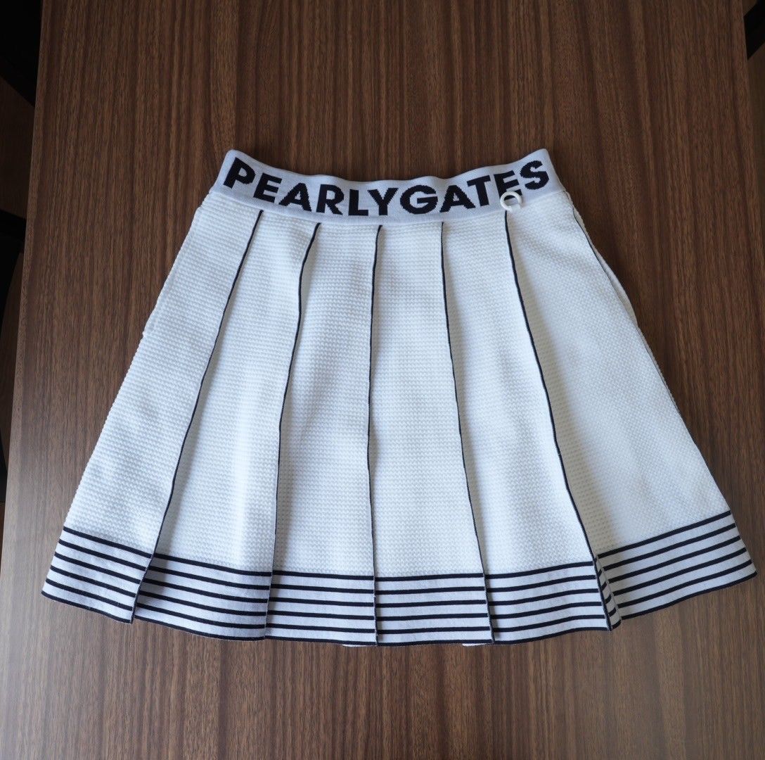 ☆超美品☆パーリーゲイツ ワッフルプリーツスカート - メルカリ
