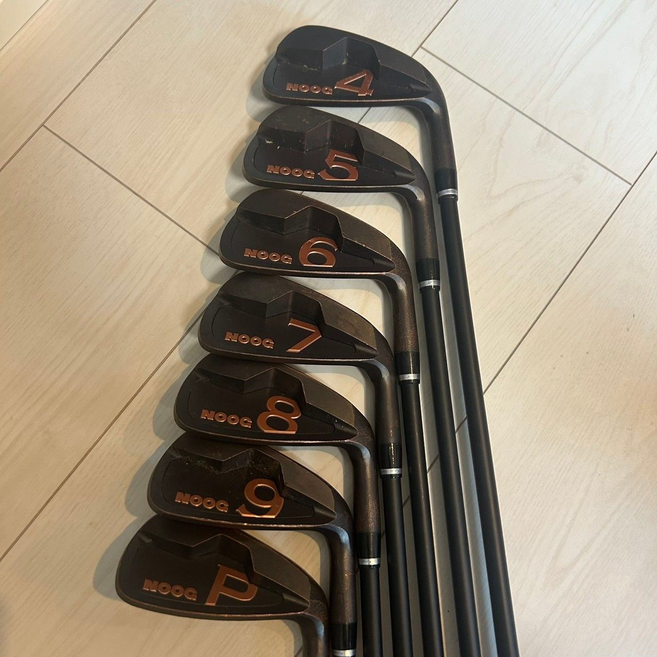 入手困難】NOOG ワンレングスアイアン 4I〜9I PW 7本セット（ノーグ