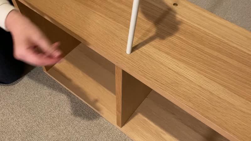 スタッキングシェルフ・追加2段・オーク材 | 無印良品