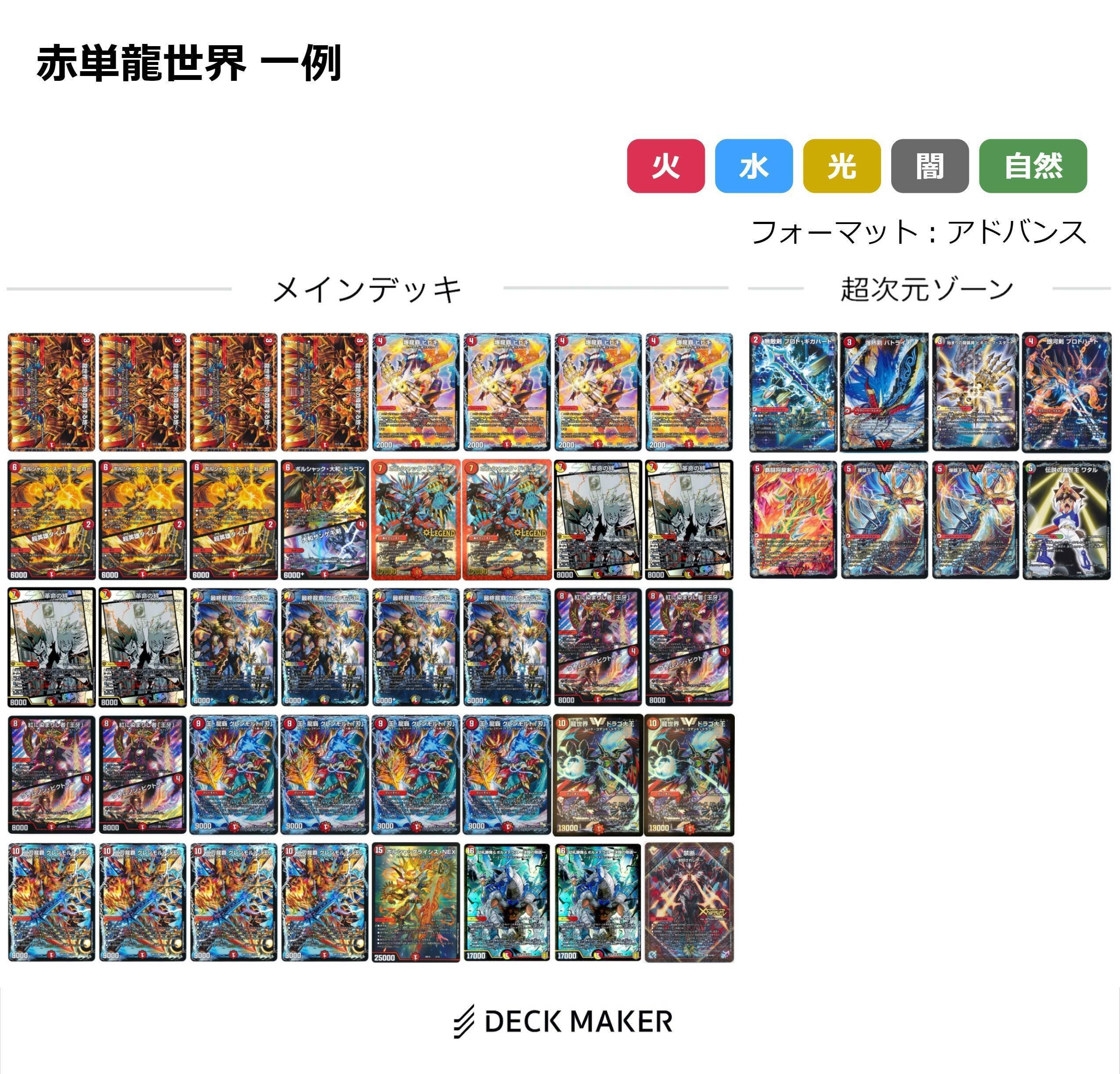 投げ銭方式】赤単龍世界 解説 【デュエマ】 ｜らもナビ