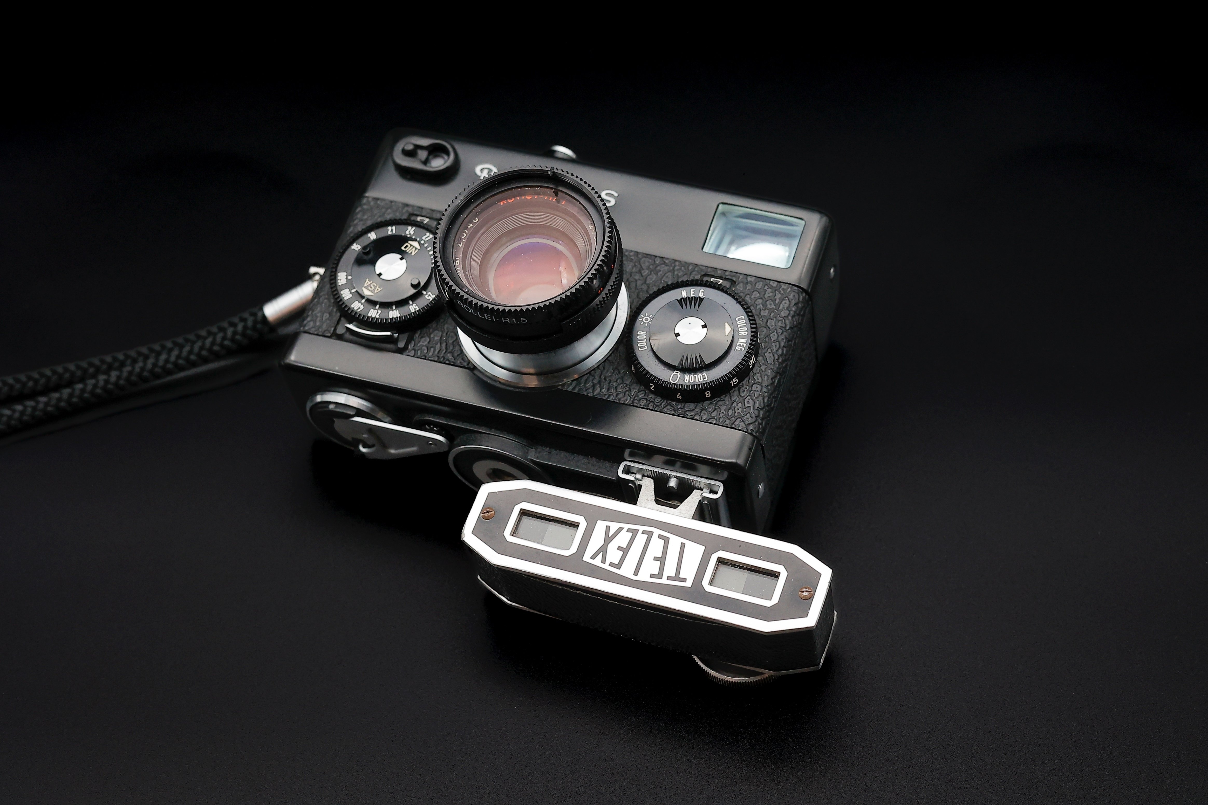 全く使っていない外付けレンジファインダーTelex Auxiliary