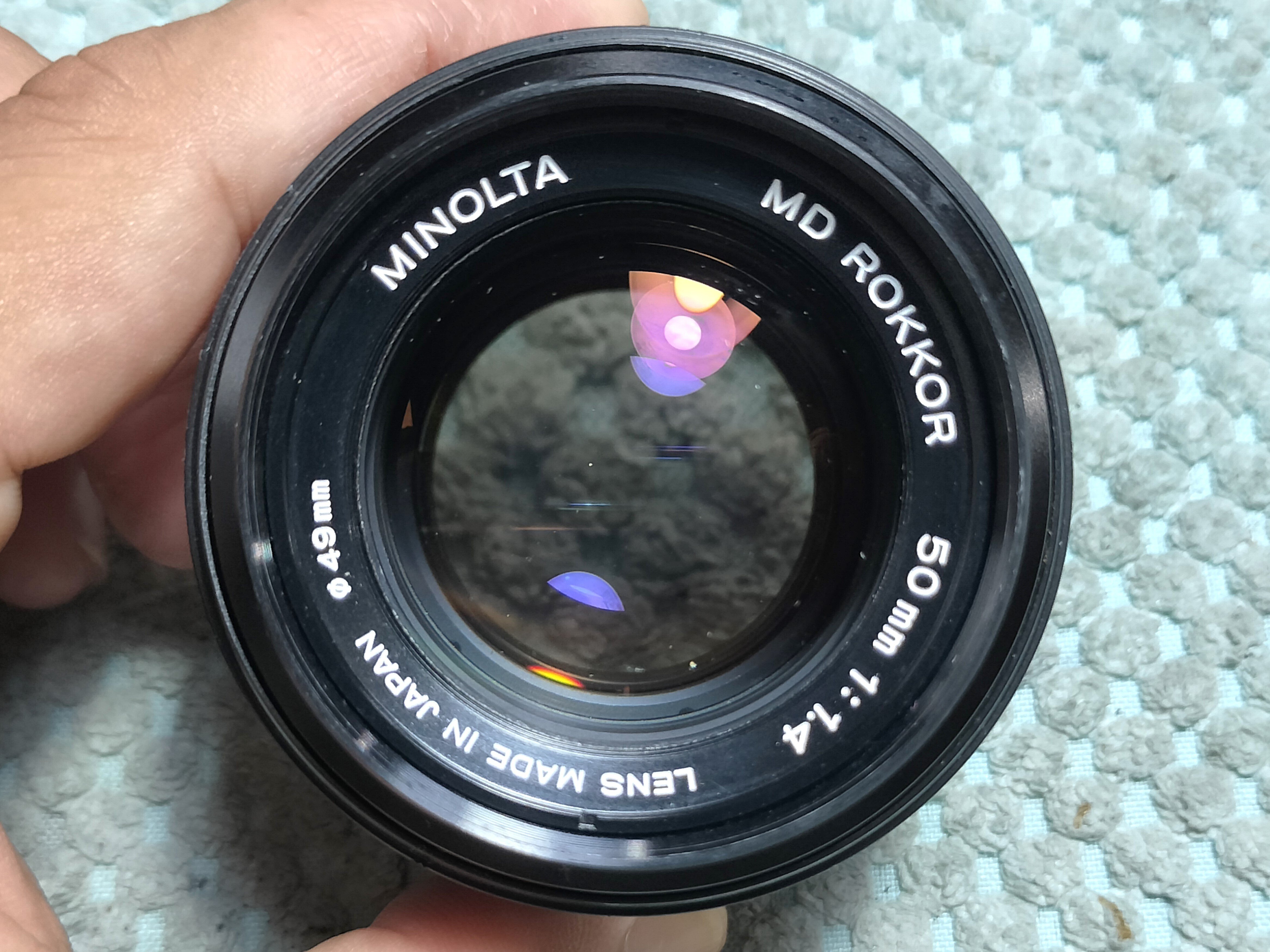 Minolta MD Rokkor 50mm F/1.4の分解｜フィルムカメラ修理のアクアカメラ