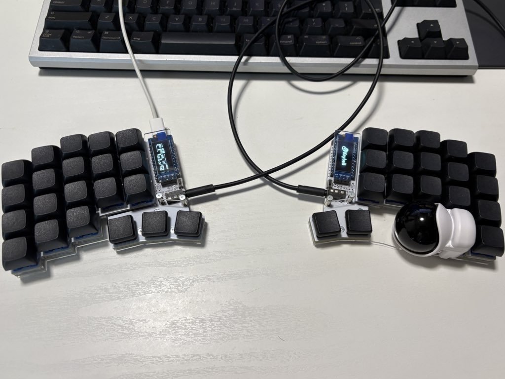 Keyball39】自作キーボードレビュー｜りん