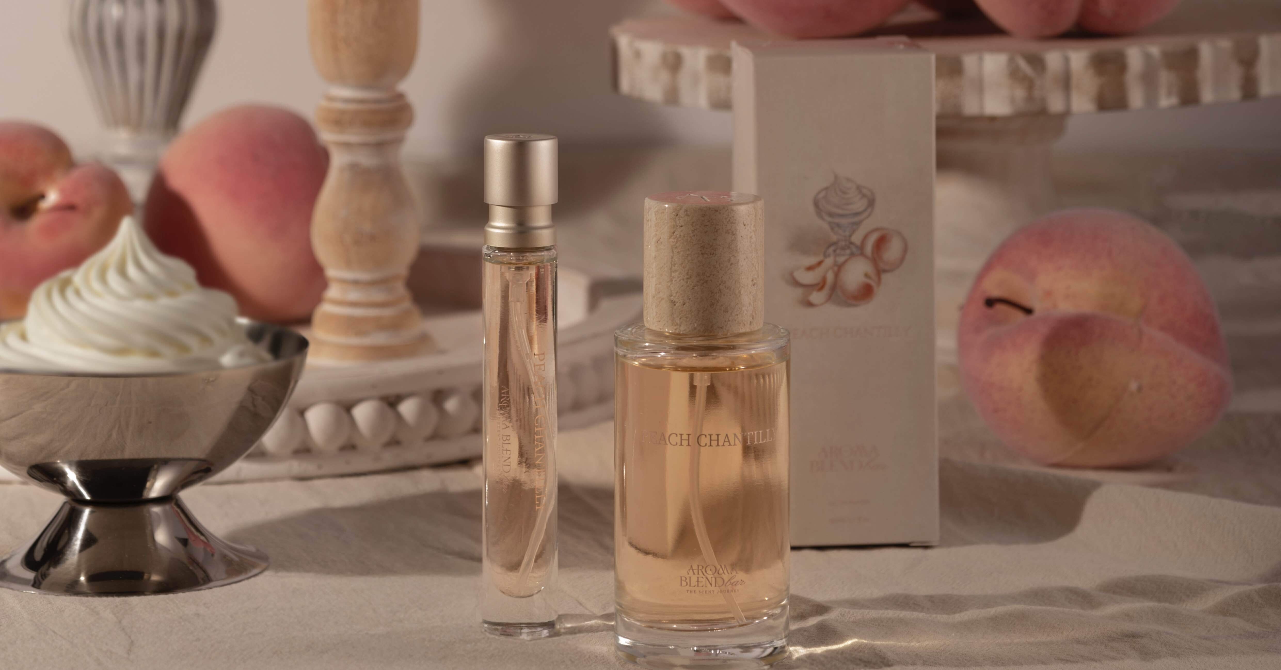 🍑 【新発売】PEACHCHANTILLY“桃”という繊細な香りを、やさしく軽やか