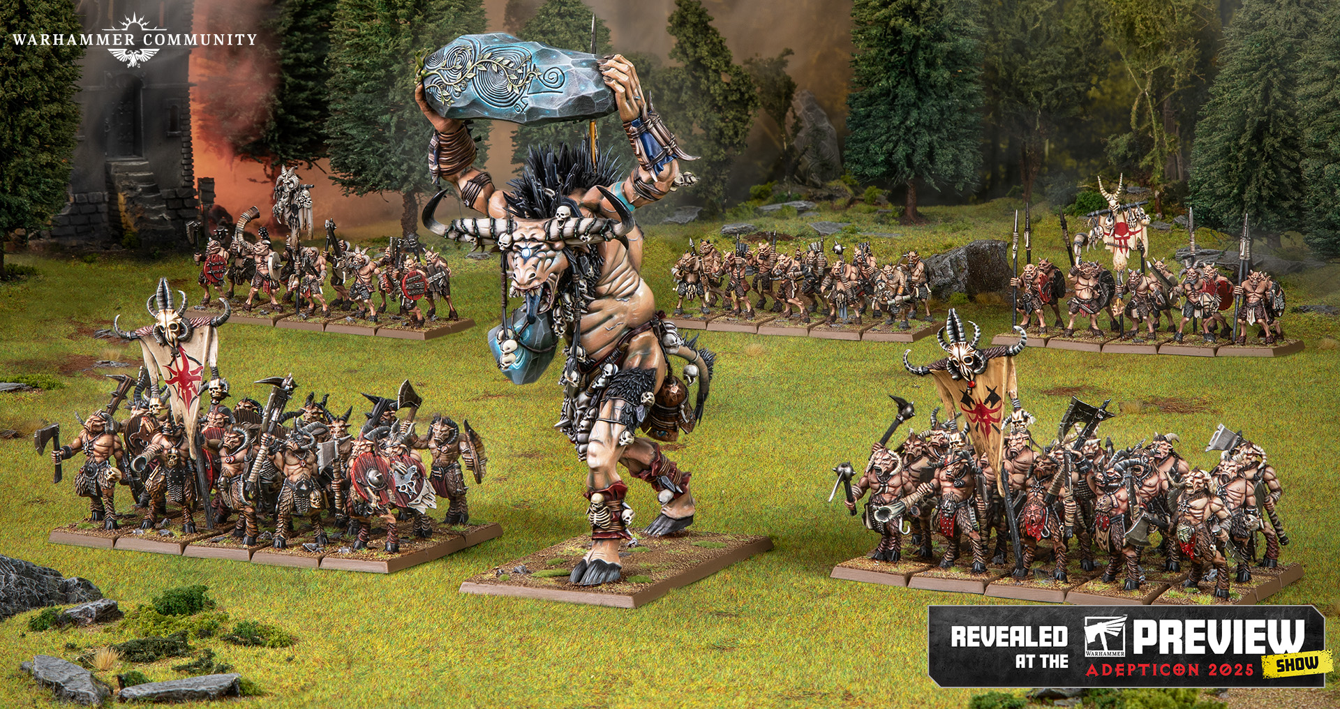 The Old World Expands: New Releases for Beastmen, Wood Elves, and