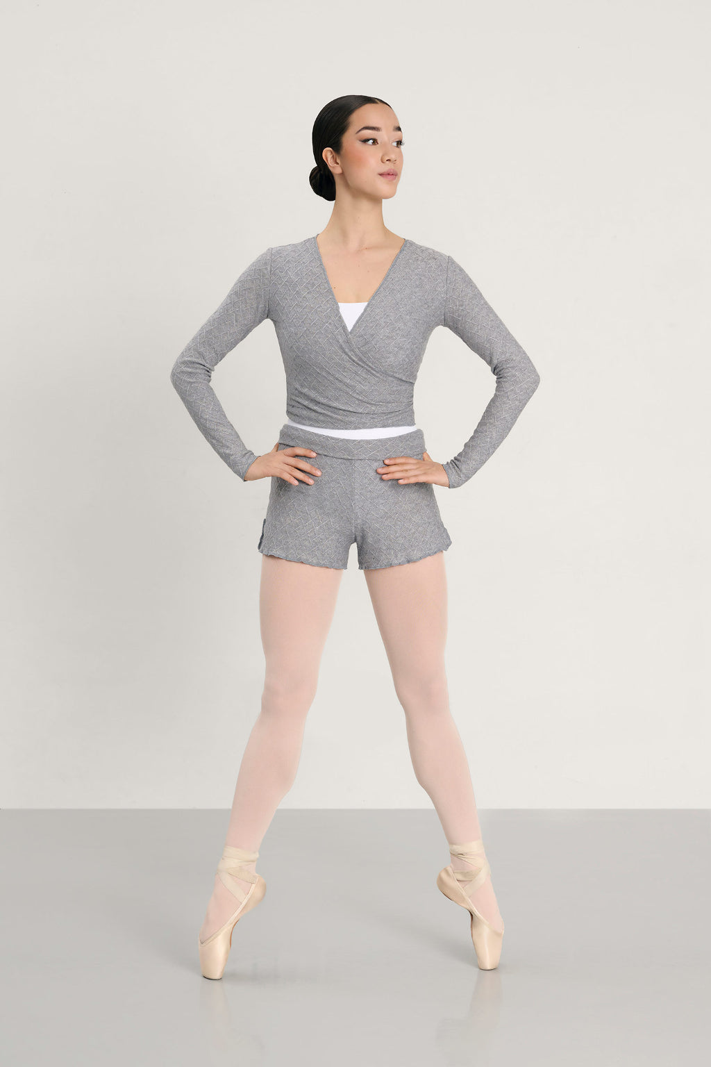 インターメッツォ バレエ ニットショートパンツ ガラ （子供＆大人