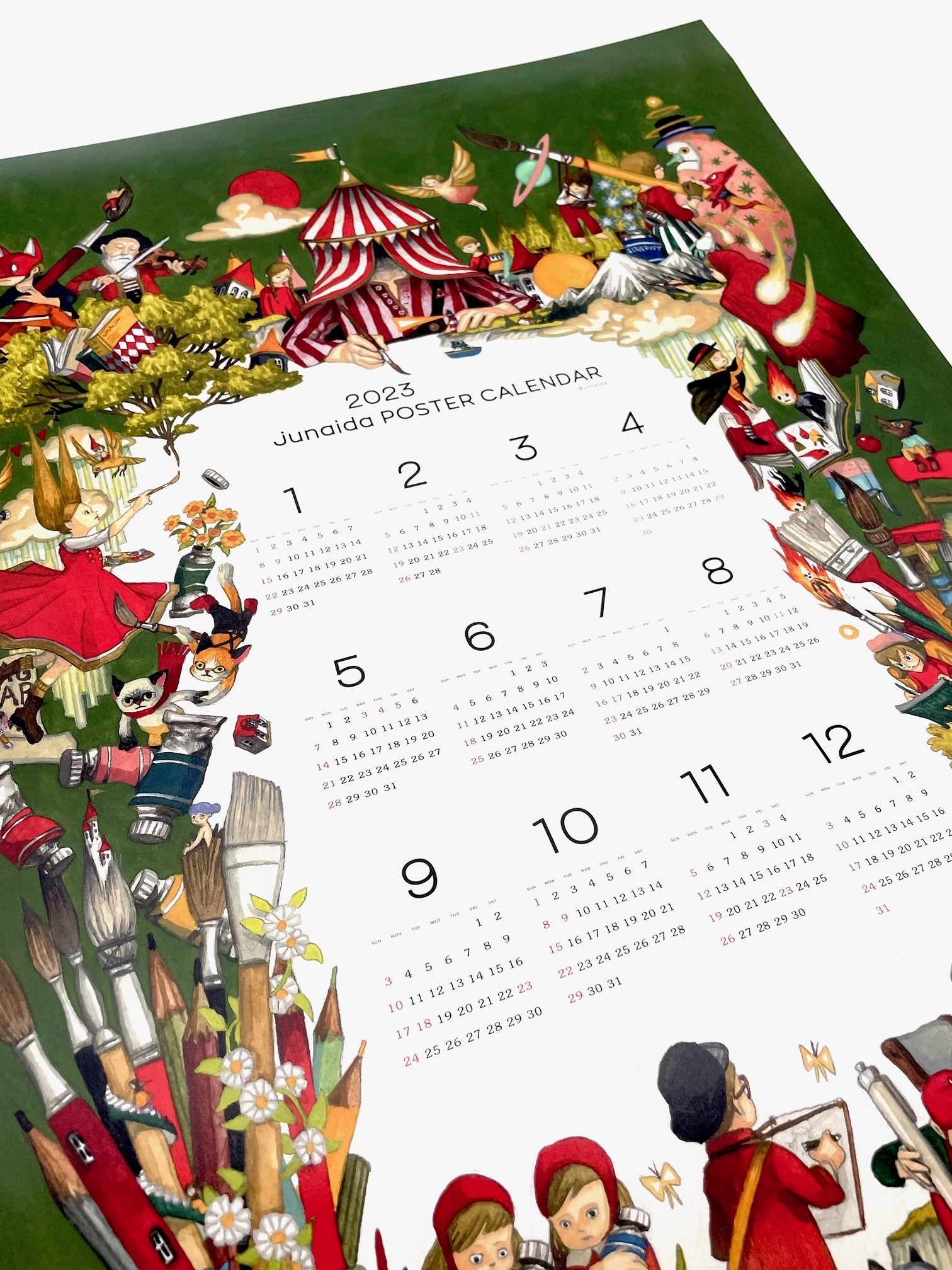 グッズ開封SPECIAL】2023年の美術カレンダーあれこれ – 美術展ナビ