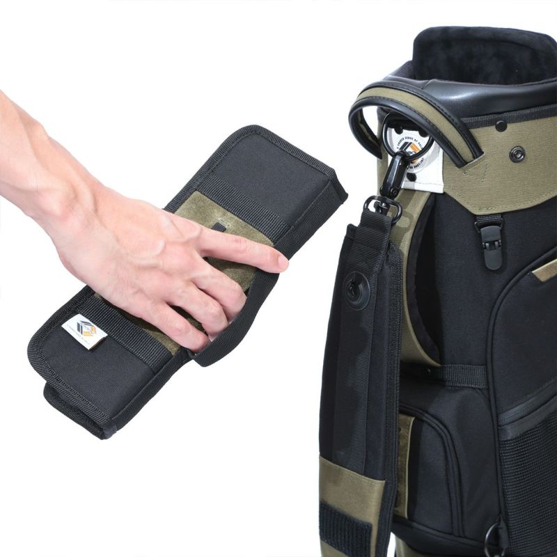CORDURA FINE TEX CADDY BAG GOLF SERIES/BLACKコーデュラファイン