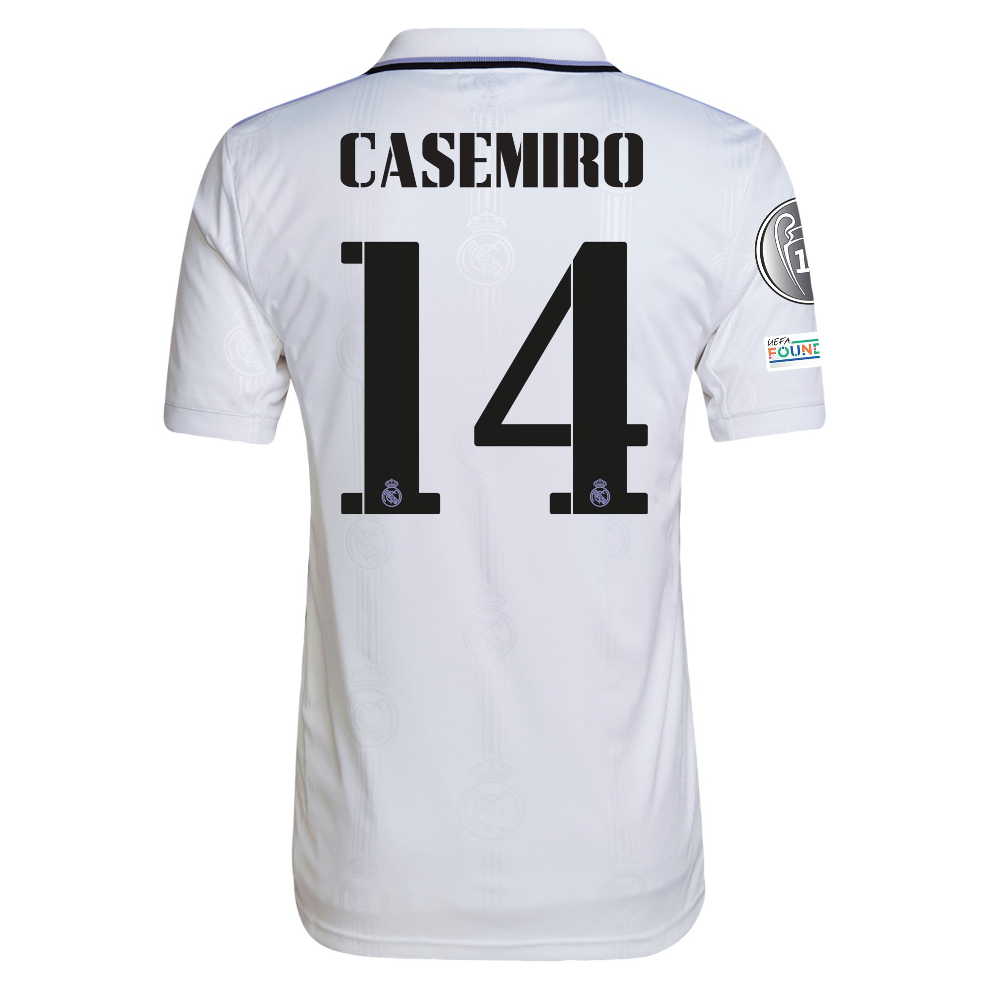 Casemiro Real Madrid 22/23 UCL Home Jersey by adidas – Arena Jerseys