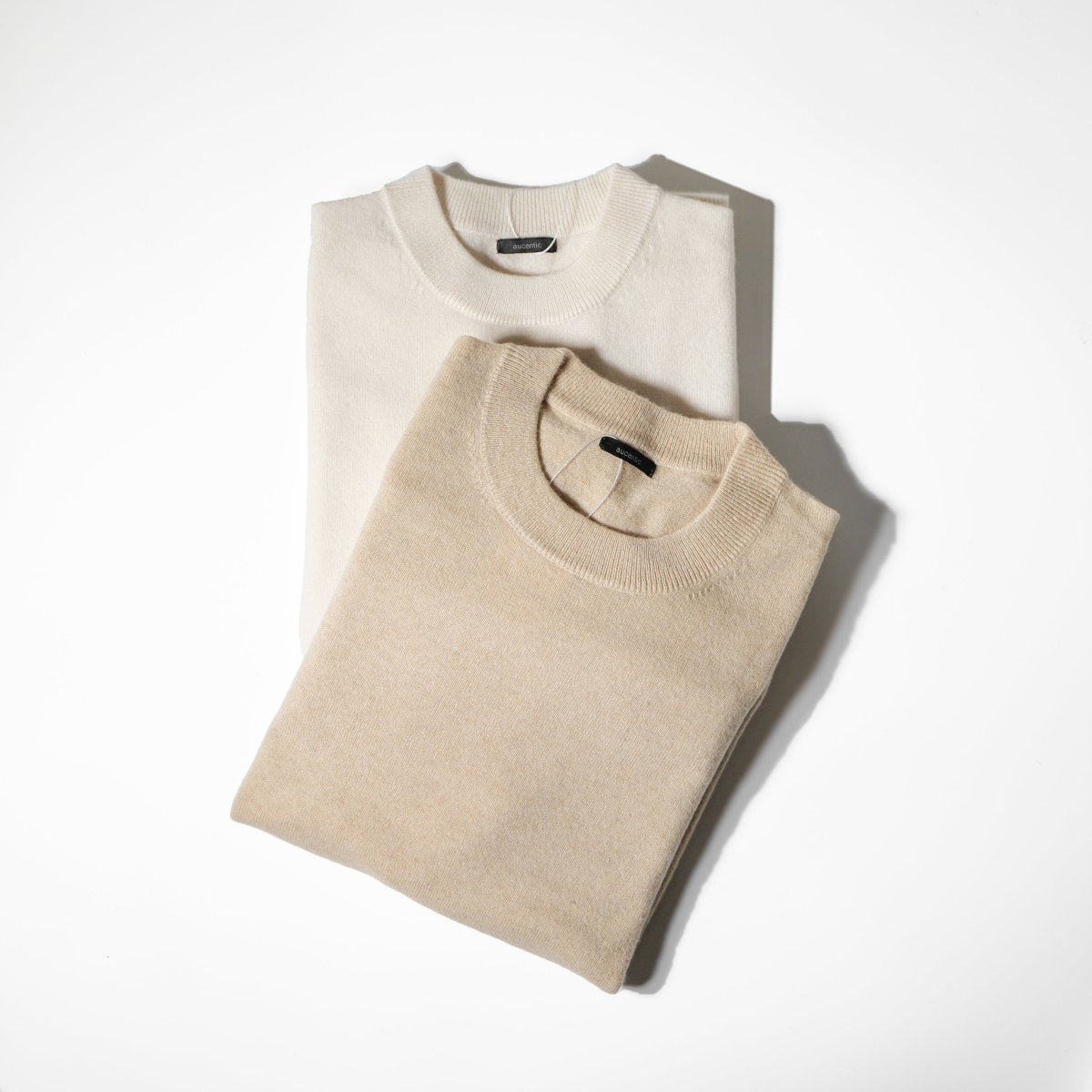 100%モンゴル産 カシミヤセーター ｜aucentic(オーセンティック)