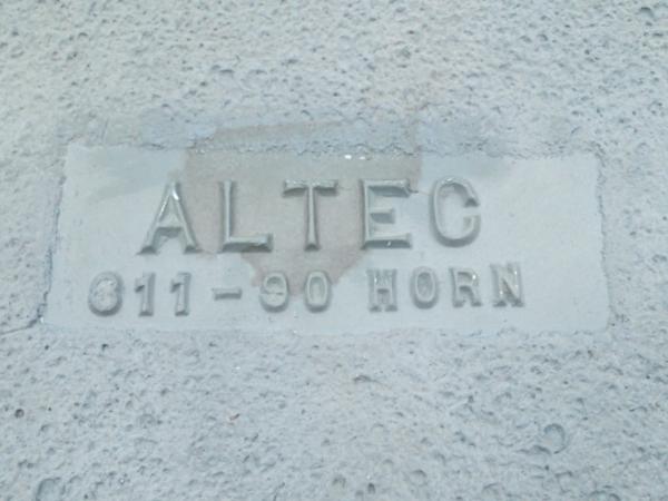 高額買取実施中!!】ALTEC LANSING セクトラルホーン 311-90 ペア