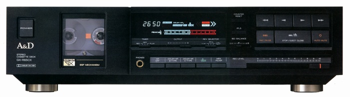 A&D GX-R65CXの仕様 アカイ/赤井