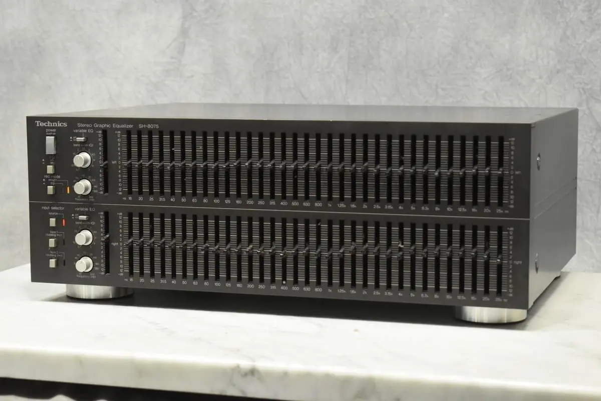Technics テクニクス グラフィックイコライザー SH-8075 | オーディオ