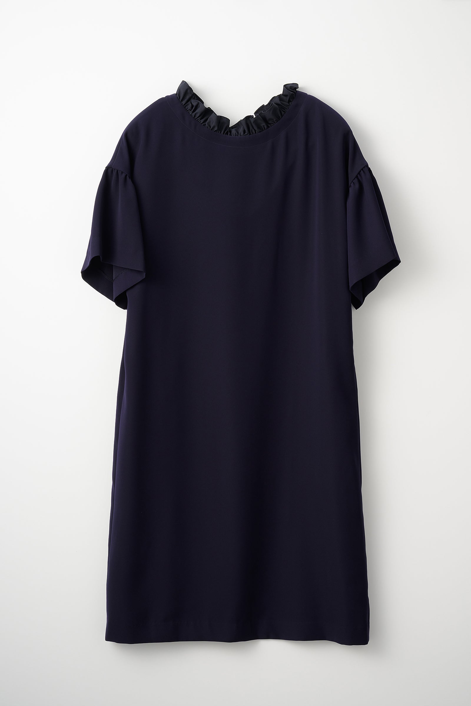 Witch flare dress(Navy) – Audire