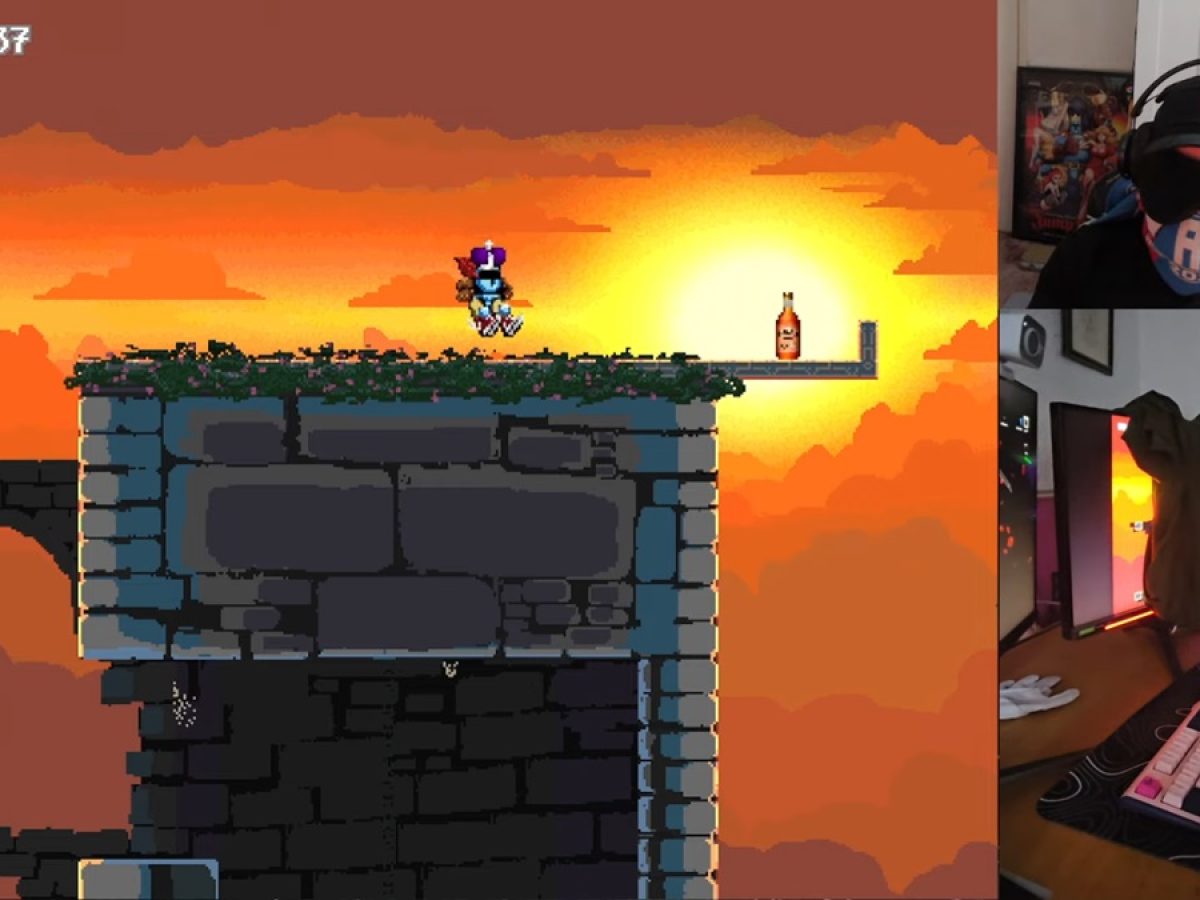 高難度ジャンプアクション『Jump King』「目隠しRTA」の世界記録更新