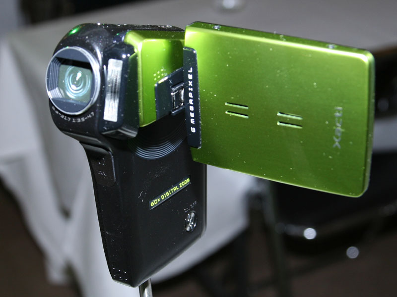 三洋、H.264撮影に対応した新「Xacti」