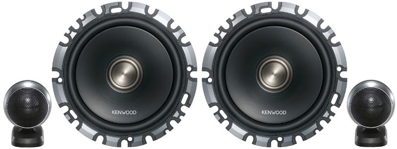 ケンウッド、車載2ウェイスピーカー6モデル