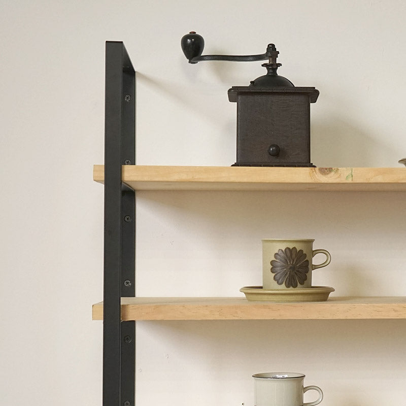 アイアンスクエアウォールシェルフ L | AXCIS ONLINE