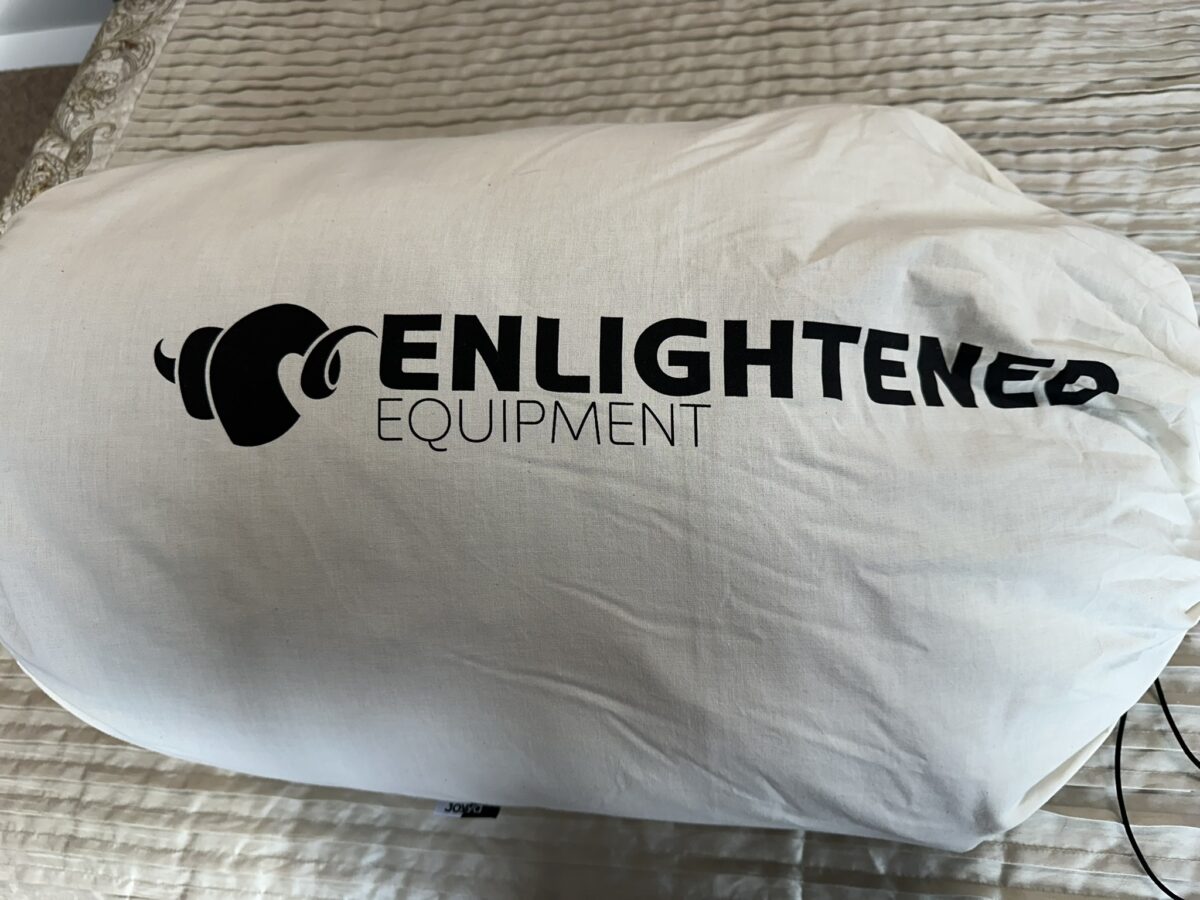 Enlightened Equipment Revelation 10 deg Quilt - Backpacking Light