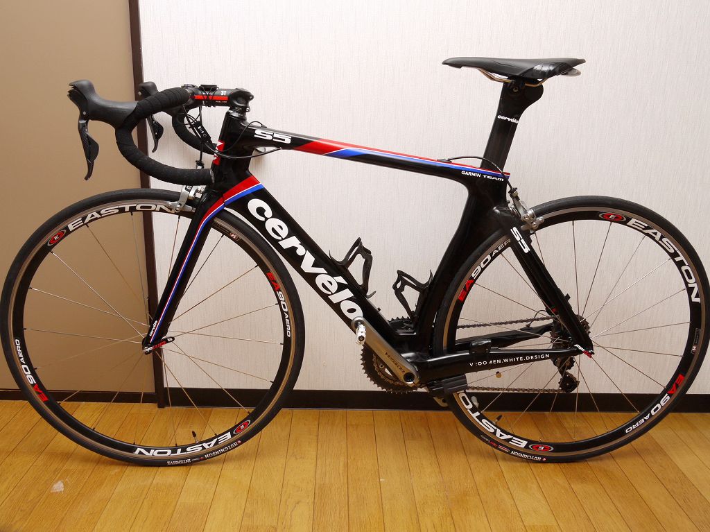 Cervelo S5 Team 2012 その4 完成 - ばっきーのテキトー日記