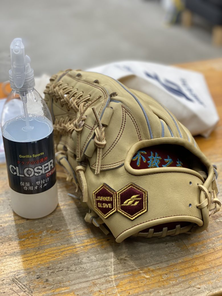 オールラウンド】硬式グラブ左投げ用にはジュンケイグラブ113型が