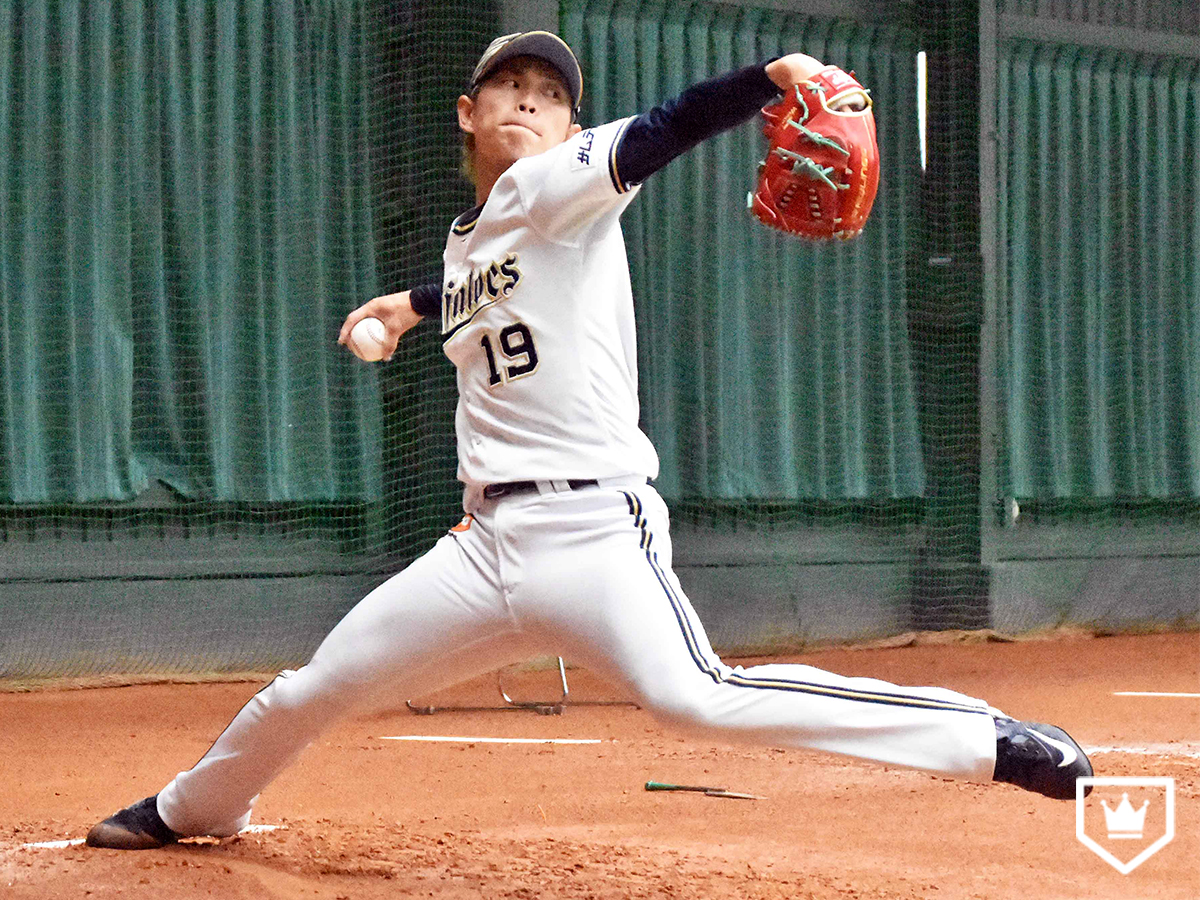 オリックス・山岡泰輔が初ブルペン 肘の手術明けも完全復活に向けて