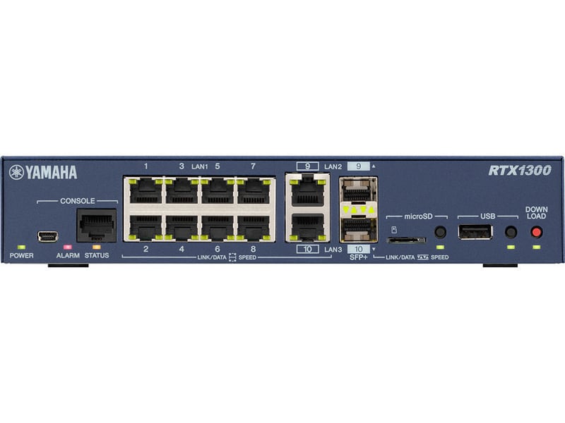 YAMAHA RTX1300 10ギガアクセスVPNルーター（ヤマハ） | イミッション