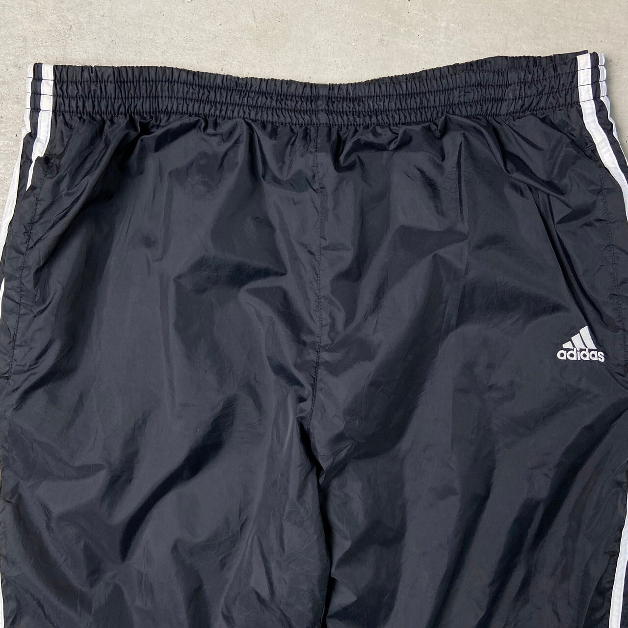 90年代 adidas アディダス ナイロンパンツ パフォーマンスロゴ メンズ