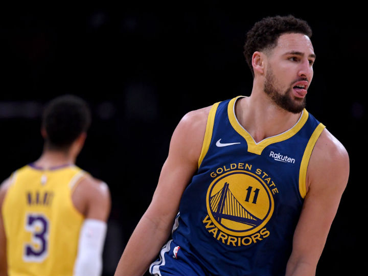 ゾーンに入ったトンプソン、NBAタイ記録の10本連続3ポイントシュート