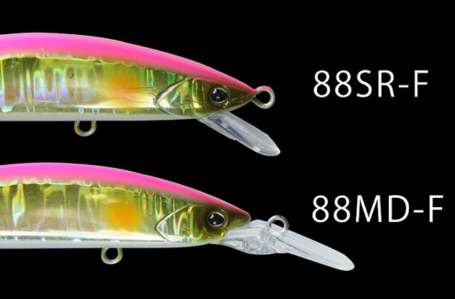 トリコロールGT88SR-F(ティモン)」シンキングミノーと間違えるほどの飛