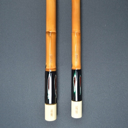 峯集 竿掛け 1本半 へらぶな 峯集（ほうしゅう）】竿掛1本半（グリーン研出し）<長竿用>（11節）