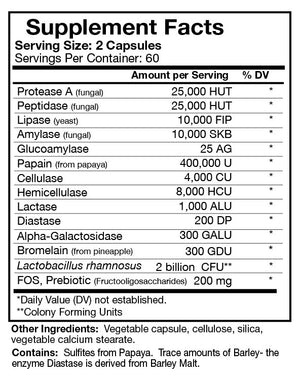 Enzy Flora - Digestive Enzyme Complex – Bio-Design Supplements