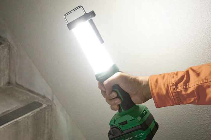 HiKOKI】18VコードレスランタンUB18DFが新登場！360°全方位を明るく