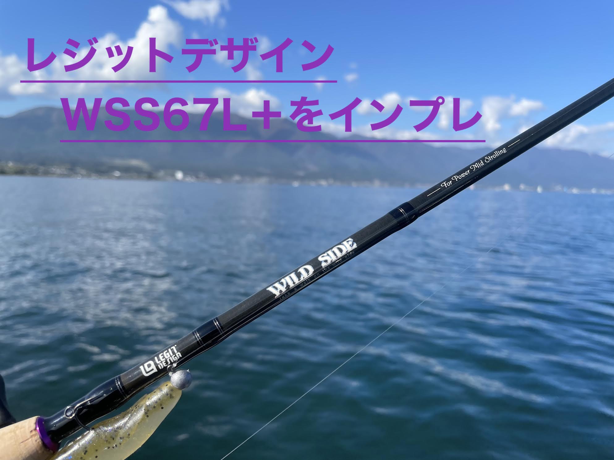 レジットデザイン／ワイルドサイド WSS67L＋をインプレ | 琵琶湖バスライフ