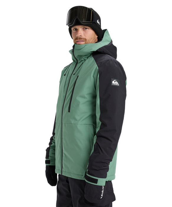 QUIKSILVER メンズ/ユニセックス MISSION BLOCK JK スノージャケット