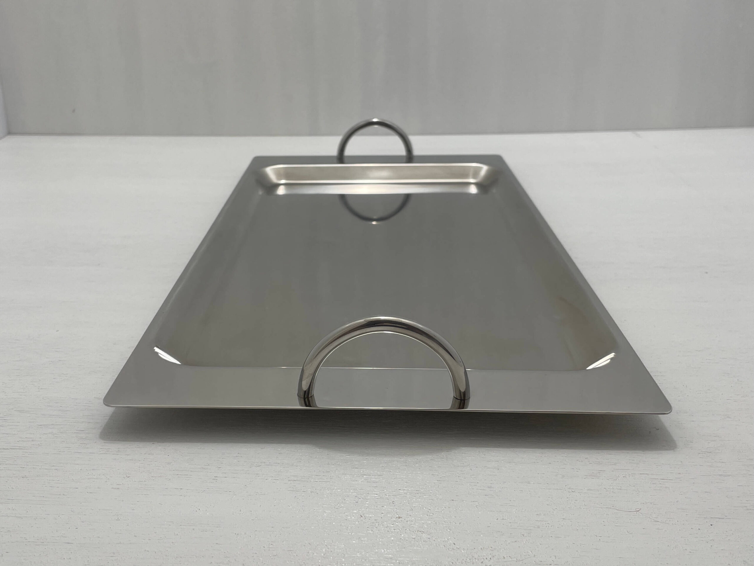 No.9921「ステンレストレイ：LUCKY WOOD」46×23cm SOLD | ボルトナット