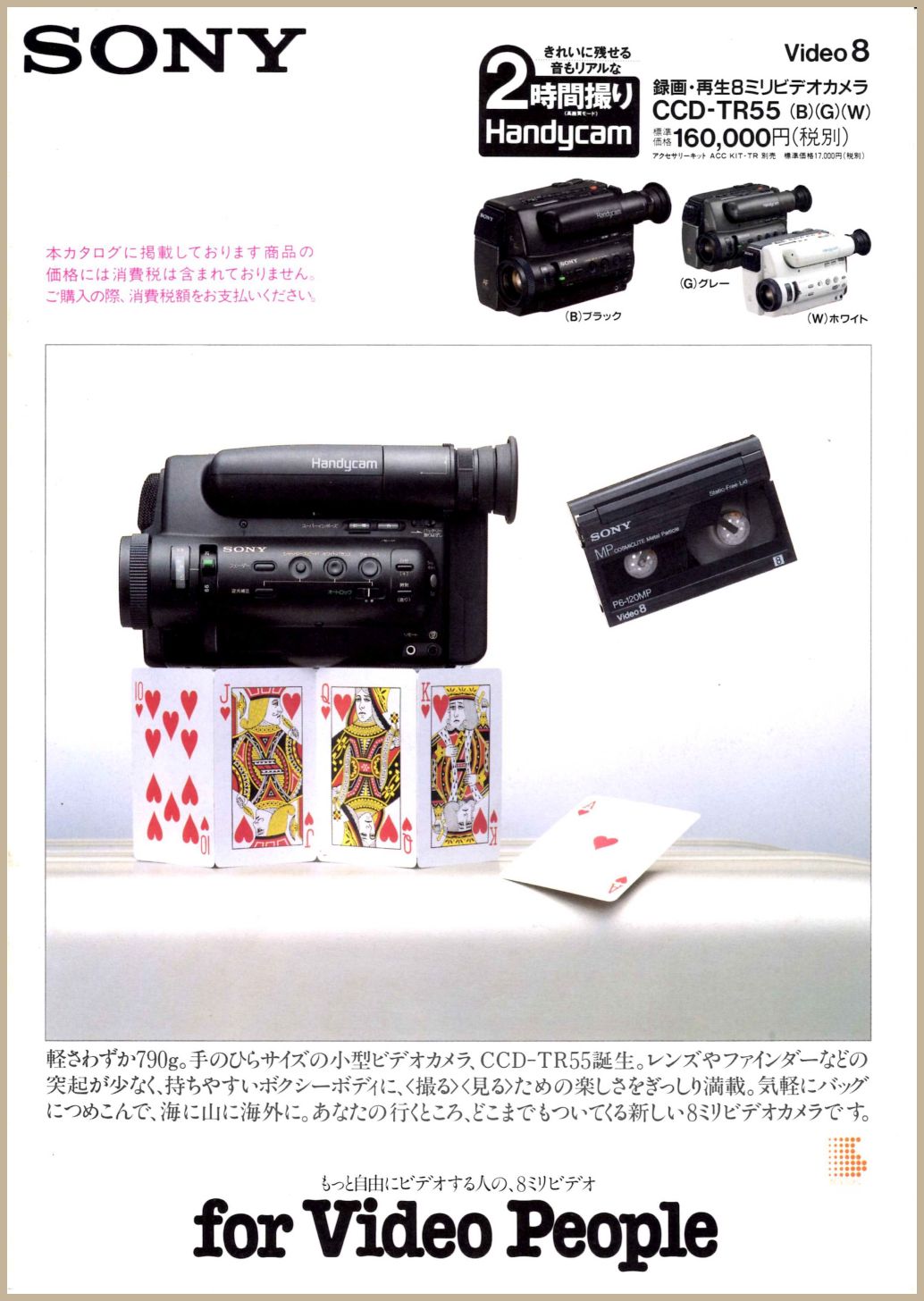 CCD-TR55 1989年6月 | ソニー坊やと呼ばれた男