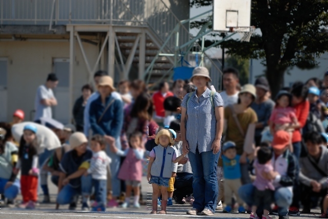 ☆ニコン一眼レフ、運動会と徒競走を撮る（AF-S DX VR Zoom-Nikkor 55