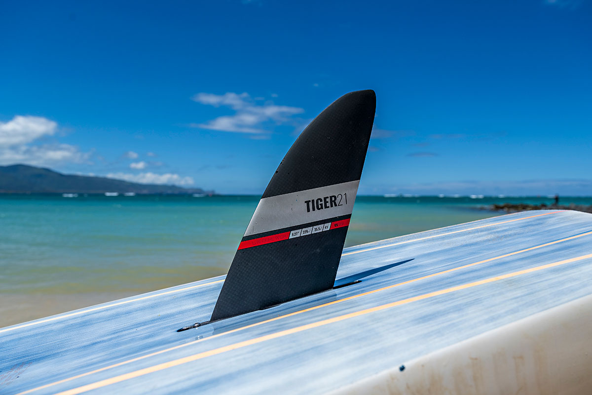Tiger v2: SUP Race Fin for Speed and Maneuverability