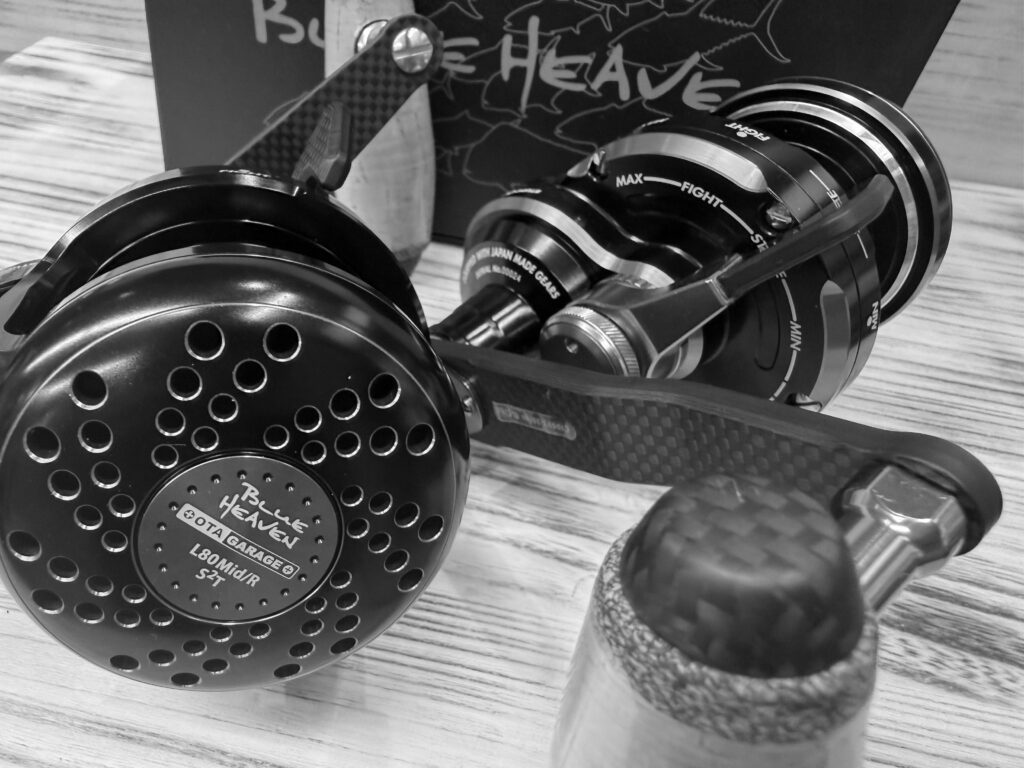 オフショアジギングリール最高峰】太田ガレージ ブルーヘブン L80Mid