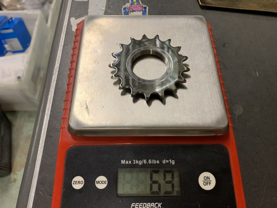 PHILWOOD* SLR track cog (17T) - BLUE LUG ONLINE STORE