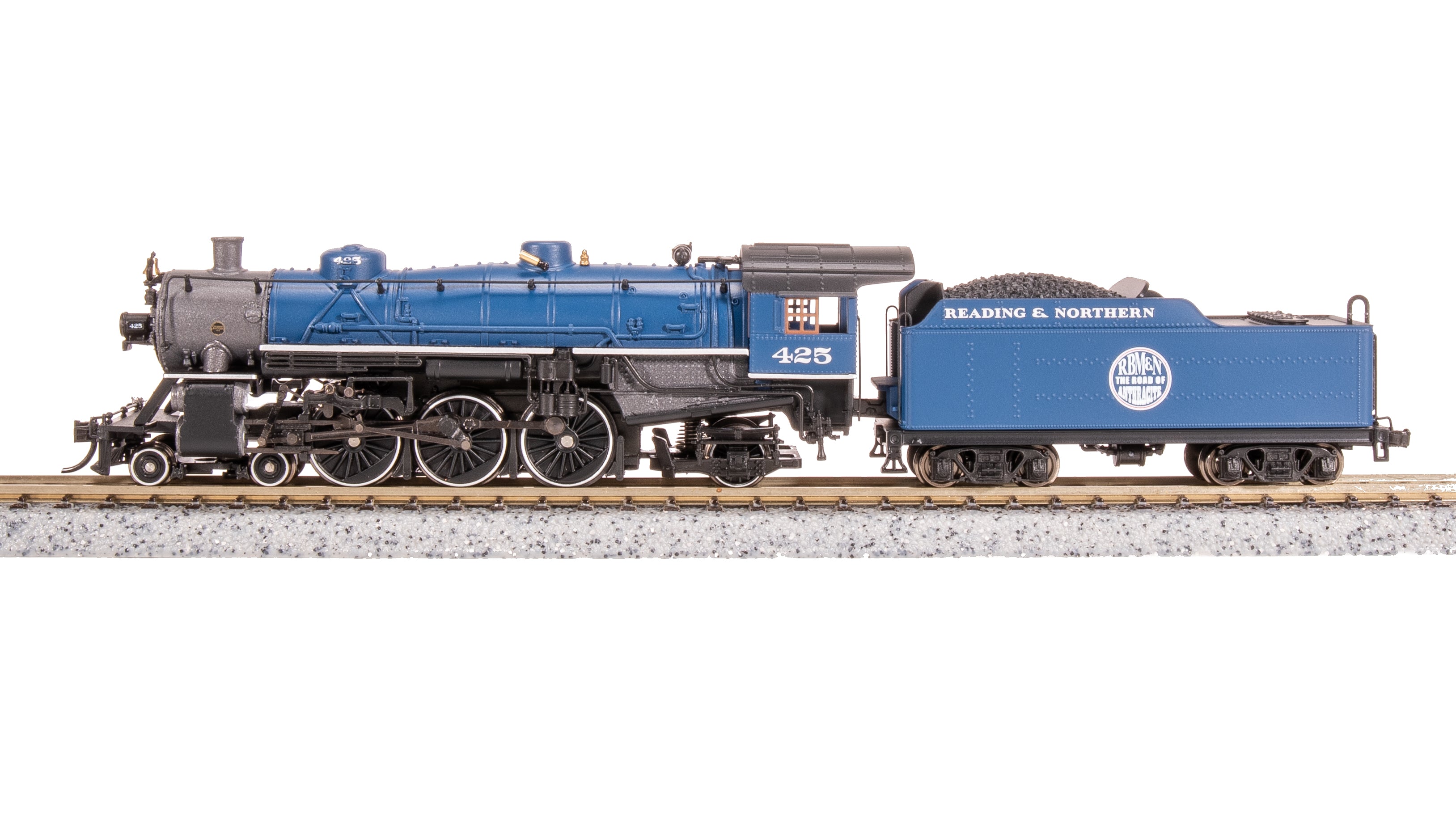 8009 Light Pacific 4-6-2, RBMN #425, Modern Dark Blue, Paragon4 Sound/