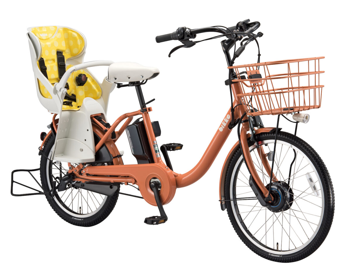 デュアルドライブに進化した子ども乗せ電動アシスト自転車「bikke MOB