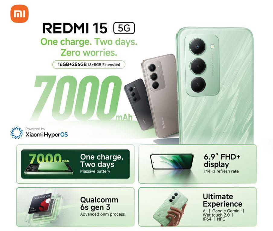 Xiaomi「Redmi 15 5G」まもなく発売、日本で最も売れた格安スマホ後継
