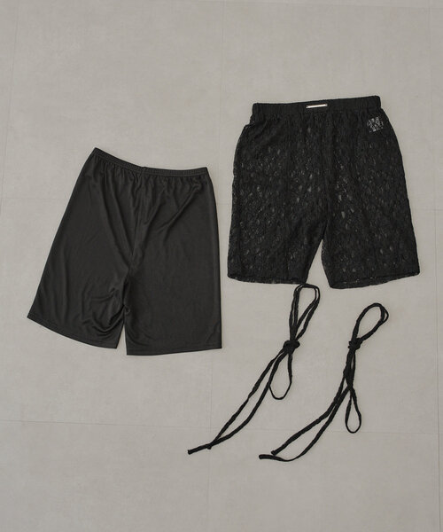 レースバイカーパンツ（その他パンツ）｜Chico（チコ）のファッション