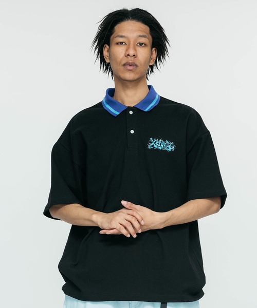 XLARGE（エクストララージ）の「BARBED WIRE LOGO EMBROIDERY POLO