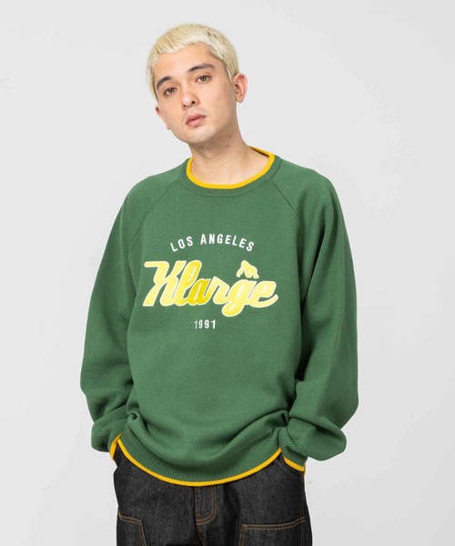 XLARGE（エクストララージ）の「TEAM LOGO KNIT SWEATER（ニット