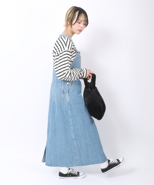 Lee（リー）の「Lee（リー）OVERALL SKIRT/オーバーオールスカート
