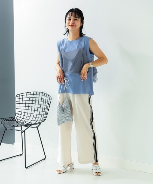 B:MING by BEAMS（ビーミングバイビームス）の「サイドライン パンツ