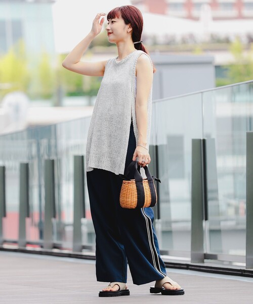 B:MING by BEAMS（ビーミングバイビームス）の「サイドライン パンツ